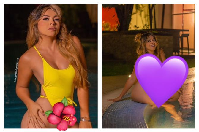 Chikibaby vuelve locas las redes con tremenda sesión de fotos en bikini (+fotos/video)