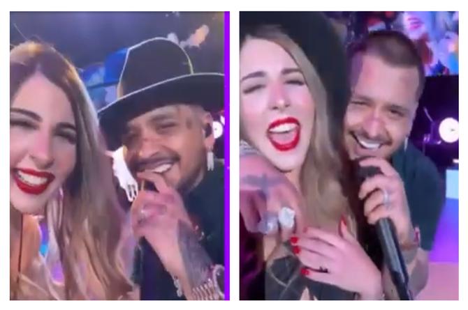 Joven se hace viral por parecido a Belinda y Nodal le canta al oído (videos) 