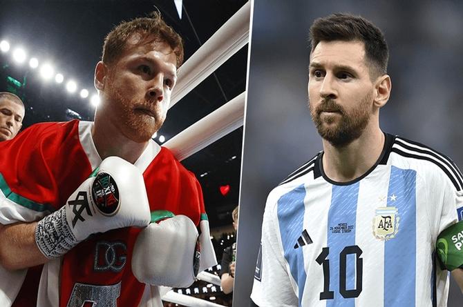 Canelo amenaza a Messi por 'limpiar el piso' con playera de México (+video)