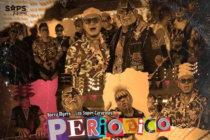 ¡Explosión Musical! Los Súper Caracoles y Bocca Myers crean fusión en 'Periódico De Ayer' (+video)