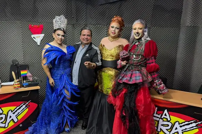 ¡Ay kamaaa! Reinas Drag le caen a Víctor Sánchez en 'El Vacilón' de LA FIERA