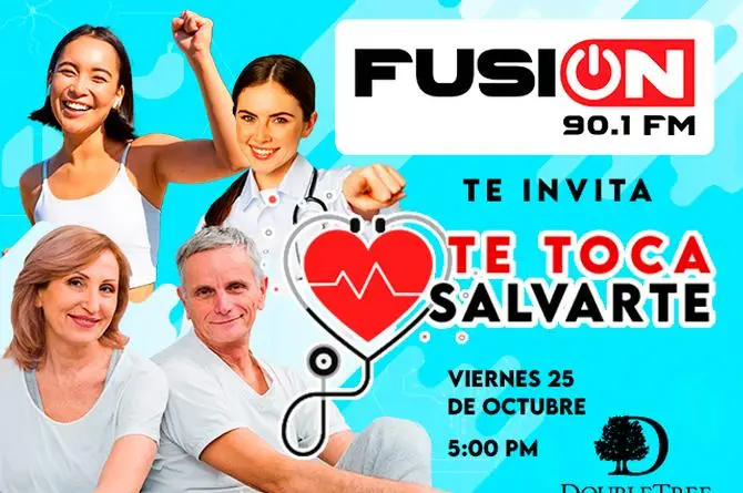 Hoy Foro de Salud gratuito de Fusión 90.1 FM ¡No te lo pierdas!