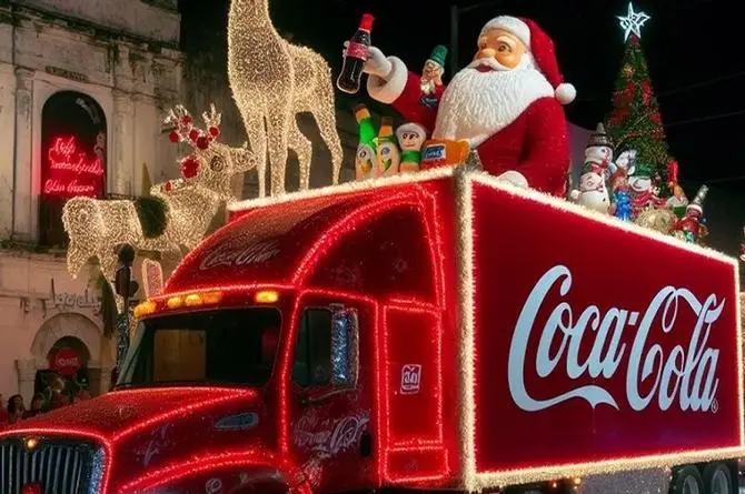 Invitan a disfrutar de la Caravana Navideña Coca Cola en Veracruz 