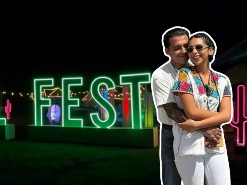 Tremenda fiesta de cumpleaños le festejó Angela Aguilar a su esposo Christian Nodal 