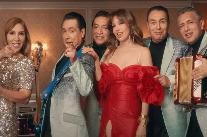 Thalía y Los Ángeles Azules lanzan pegajosa cumbia (+video)