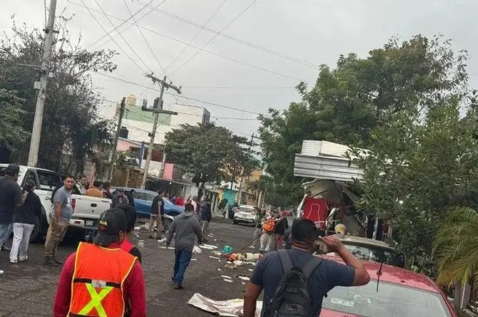 Estalla puesto de comida cerca del IMSS Cuauhtémoc, en Veracruz (+video) 