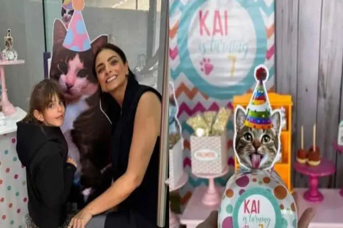 Aislinn Derbez y Mauricio Ochmann festejan cumpleaños de Kailani