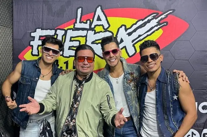 Llegó Alex Mont & Merengossa ¡Listos para el show case de LA FIERA