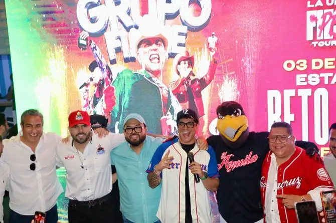 Eduin Caz confirma concierto de GRUPO FIRME en Veracruz (+fotos)